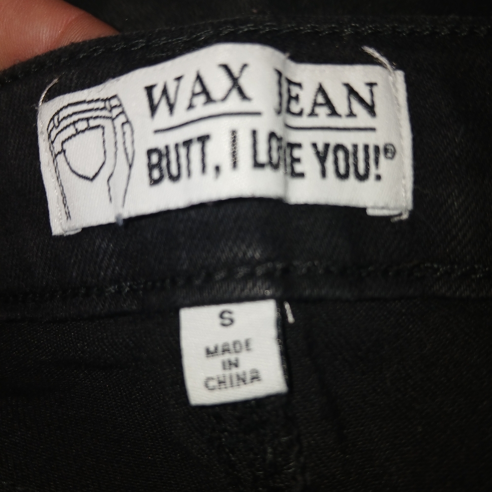 Wax Jean Men's Black Jeans